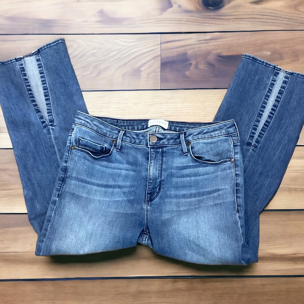 Parker Smith Split calf jeans. Size 30. Light wash denim - Picture 4 of 13